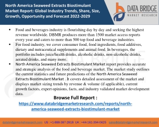 North America Seaweed Extracts Biostimulant Market report