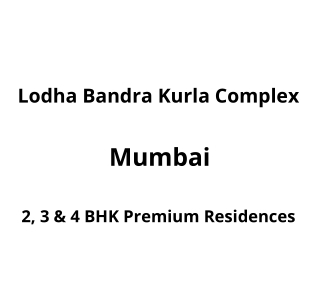 Lodha Bandra Kurla Complex Mumbai | E-Brochure