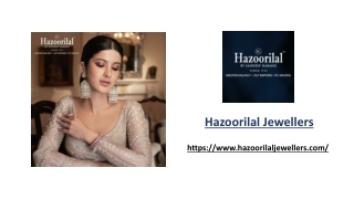 Hazoorilal