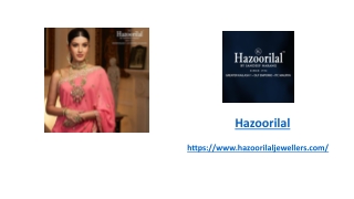 Hazoorilal