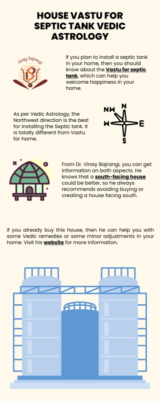 House Vastu For Septic Tank Vedic Astrology