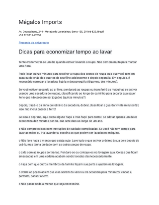 Mégalos Imports