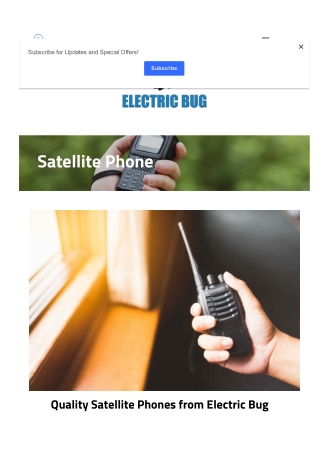 Satellite Phone