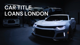 Car Title Loans London Are A Fast And Quick Loans