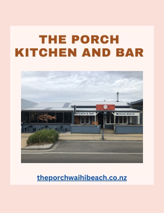 The Best Dinner Spots in Waihi Beach A Guide to the Perfect Meal