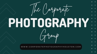 Professional Corporate Photographers - The Corporate Photography Group