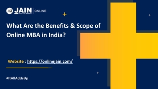 V1 What is the Scope & Advantages of Online MBA in India_