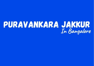 Puravankara Jakkur Bangalore E brochure