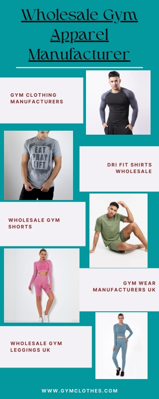 Connect with Wholesale Gym Apparel Manufacturer