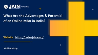 V2 What is the Scope & Advantages of Online MBA in India_