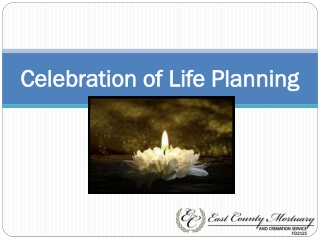 Celebration of Life Planning