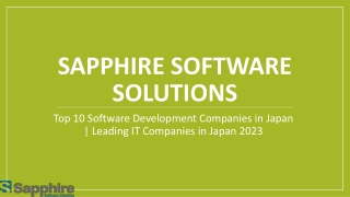 Top 10 Software Development Companies in Japan  Leading IT Companies in Japan 2023