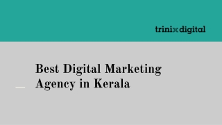 Best Digital Marketing Agency in Kerala