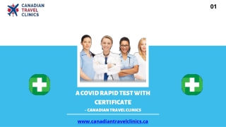 A Covid Rapid Test With Certificate - Canadian Travel Clinics