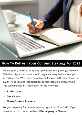 How To Refresh Your Content Strategy For 2023