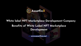 White label NFT Marketplace Development Company