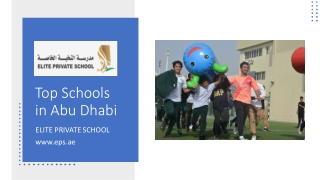 Top Schools in Abu Dhabi_