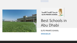 Best Schools in Abu Dhabi_