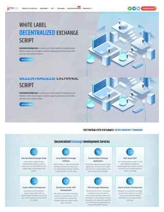 Decentralized Exchange Script | Dex Script - BlockchainAppsDeveloper