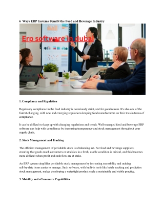 Erp software in Dubai