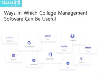 Ways in Which College Management Software Can Be Useful