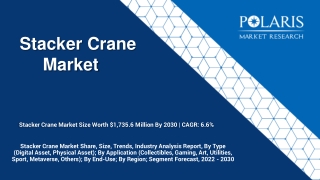 Stacker Crane Market Report 2022 Key Players, Countries, Type and Application