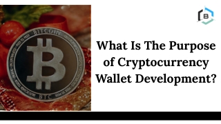 What Is The Purpose of Cryptocurrency Wallet Development?