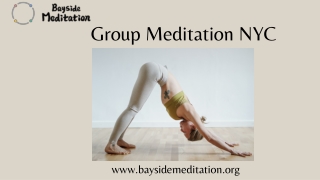 Group Meditation NYC