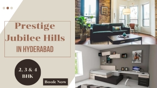 Prestige Jubilee Hills Hyderabad -  Premium Residential Apartment
