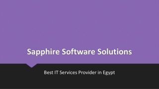 #1 IT Services Provider in Egypt | Web Development Services