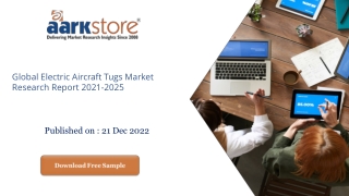 Global Electric Aircraft Tugs Market Research Report 2021-2025