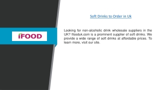 Soft Drinks to Order in Uk | Ifooduk.com