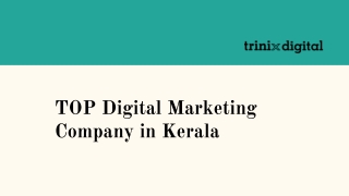 Top Digital Marketing Company in Kerala