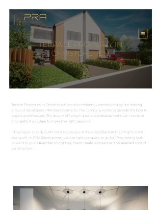 Buying Terrace Developments In Christchurch  New Terrace Development in Christchurch