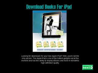Download Books For iPad - Ebooks For iPad