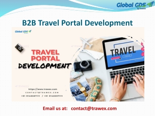 B2B Travel Portal Development