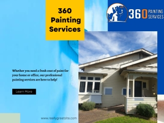 Choose Extrerior Plastering by 360paintingservices in Auckland