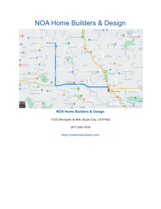 NOA Home Builders & Design