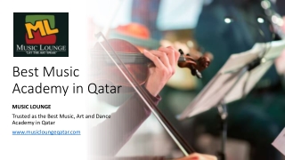 Best Music Academy in Qatar