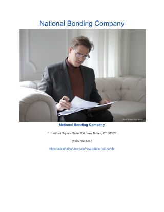 National Bonding Company