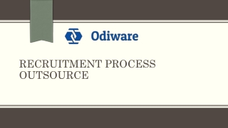 Recruitment process outsource