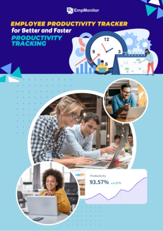Employee productivity tracker for better and faster productivity tracking
