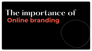 The importance of Online branding in 2023