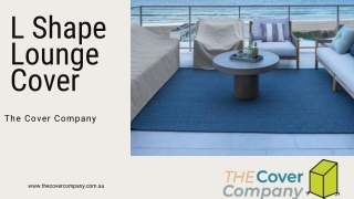 L Shape Lounge Cover | The Cover Company