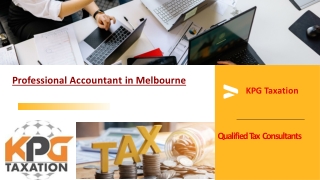 Professional Accountant in Melbourne