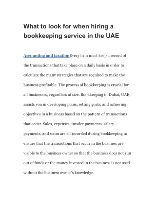 auditing firm uae