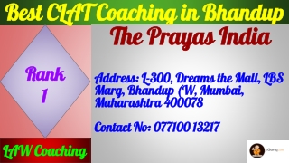 Best CLAT Coaching in Bhandup