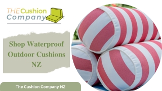 Shop Waterproof Outdoor Cushions NZ  | The Cushion Company