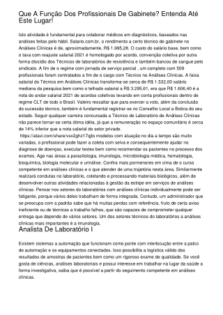 Que A Função Dos Profissionais De Gabinete? Entenda Até Este Lugar!