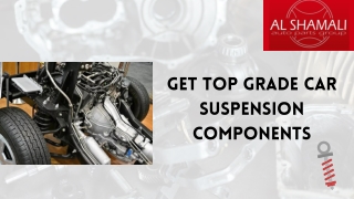 Excellent Quality Car Suspension Components